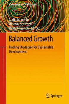 Paperback Balanced Growth: Finding Strategies for Sustainable Development Book