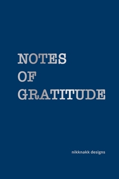 Paperback notes of gratitude Book