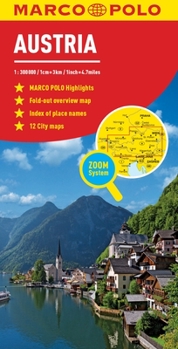 Map Austria Marco Polo Map Book