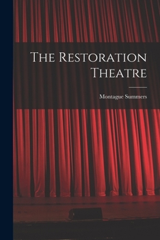 Paperback The Restoration Theatre Book