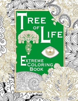 Paperback Tree of Life: Extreme Coloring Book