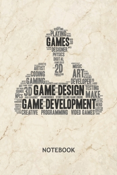 Paperback Game Development: Indie Game Dev NOTEBOOK Grid-lined 6x9 - Game Development Journal A5 Gridded - Game Designer Planner Video Game Develo Book