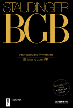 Hardcover Internationales Privatrecht: (Einleitung Zum Ipr) [German] Book