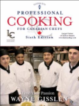 Hardcover Professional Cooking for Canadian Chefs, Custom for Liaison College Book