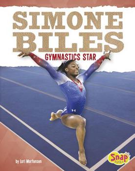 Paperback Simone Biles: Gymnastics Star Book