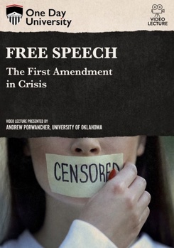 DVD Free Speech: The First Amendment In Crisis Book
