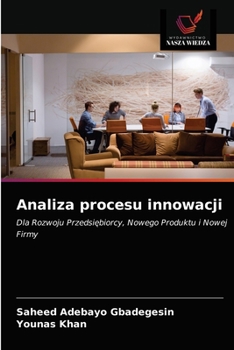 Paperback Analiza procesu innowacji [Polish] Book
