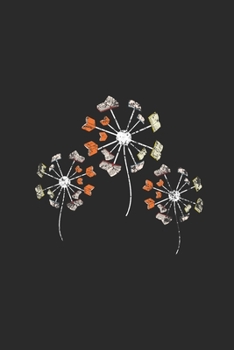 Paperback Dandelion Book: Graph Paper Notebook (6" x 9" - 120 pages) Reader Themed Notebook for Daily Journal, Diary, and Gift Book