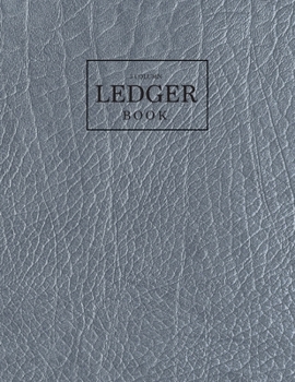 Paperback Accounting ledger book 3 column: Ledger Record Book Account Journal Accounting Ledger Notebook Business Bookkeeping Home Office School 8.5x11 Inches 1 Book