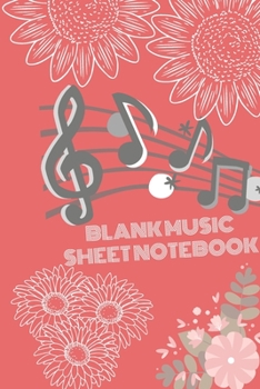 Blank Music Sheet Notebook: Music Manuscript Paper, Staff Paper, Music Notebook 11 Staves, 6 x 9 , A4, 100 pages, Golden Primium Journal (Music Composition Books): Blank Music Sheet Notebook III