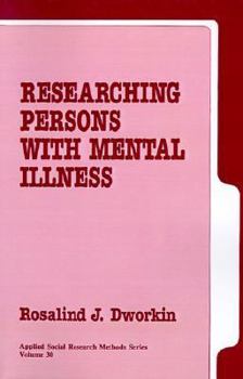Paperback Researching Persons with Mental Illness Book
