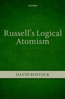 Hardcover Russell's Logical Atomism Book