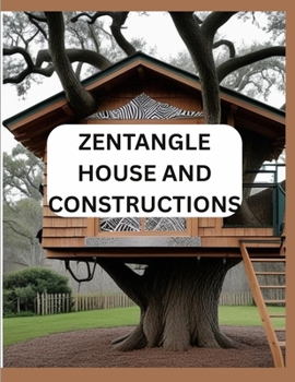 Paperback Zentangle art therapy: House and construction version Book