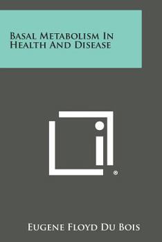 Paperback Basal Metabolism in Health and Disease Book