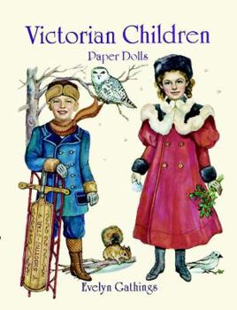 Paperback Victorian Children Paper Dolls Book