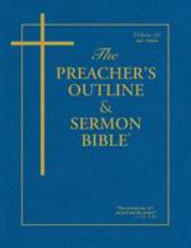 Paperback The Preacher's Outline & Sermon Bible - Vol. 29: Joel-Nahum: King James Version Book
