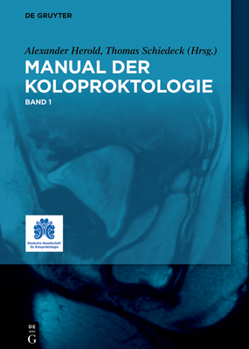 Hardcover Manual Der Koloproktologie [German] Book