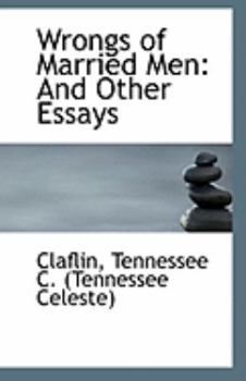 Paperback Wrongs of Married Men: And Other Essays Book