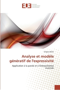 Paperback Analyse et mode le ge ne ratif de l''expressivite [French] Book