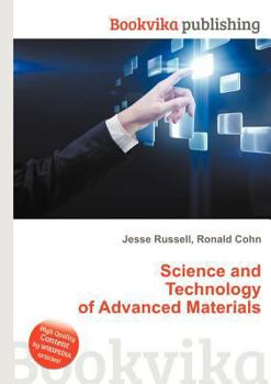 Paperback Science and Technology of Advanced Materials Book