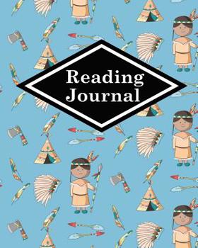 Paperback Reading Journal: Book Reading Guide, Reading Journal Planner, My Reading Journal, Reading Log Journal, Cute Cowboys Cover Book