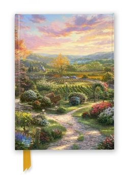 Hardcover Thomas Kinkade Studios: Wine Country Living (Foiled Journal) Book