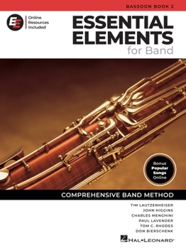 Essential Elements for Band - Bassoon Book 2 with EEi