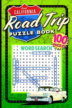 Paperback The Great California Road Trip Puzzle Book