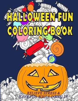 Paperback Halloween Fun Coloring Book