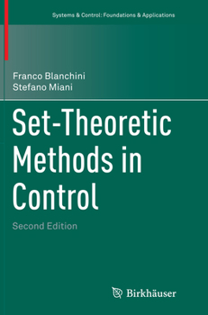 Paperback Set-Theoretic Methods in Control Book