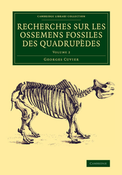 Paperback Recherches Sur Les Ossemens Fossiles Des Quadrupèdes Book