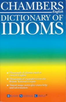 Paperback Chambers Dictionary of Idioms Book