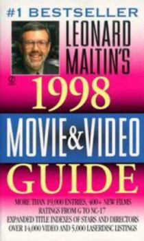 Mass Market Paperback Leonard Maltin's Movie and Video Guide 1998 Book