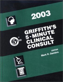 Hardcover Griffith's 5-Minute Clinical Consult, 2003 Book