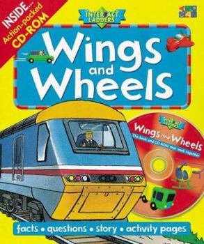 Hardcover Wings and Wheels [With CDROM] Book