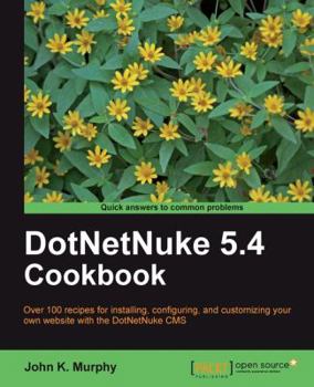 Paperback Dotnetnuke 5.4 Cookbook Book