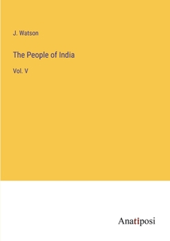Paperback The People of India: Vol. V Book
