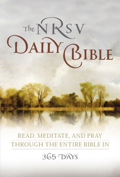 Paperback Daily Bible-NRSV: Read, Meditate, and Pray Through the Entire Bible in 365 Days Book