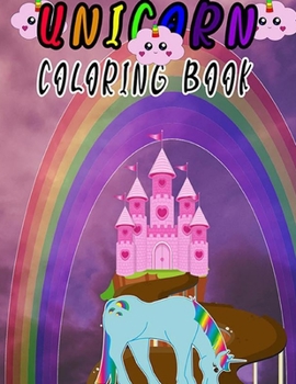 Paperback Unicorn Coloring Book: For Kids Ages 4-8 (US edition), 100 coloring page Book