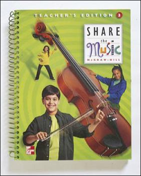 Paperback Share the Music Teacher's Edition Grade 3 Book