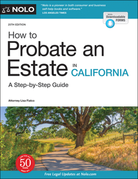 Paperback How to Probate an Estate in California Book