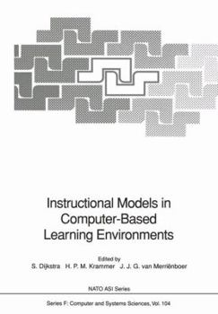 Paperback Instructional Models in Computer-Based Learning Environments Book