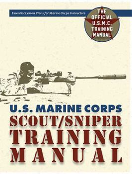 Hardcover U.S. Marine Corps Scout/Sniper Training Manual Book
