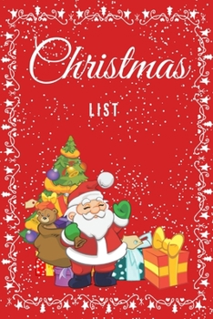 Paperback Christmas List: Journal for Christmas Planning Notes, Notebook to Help You Get Stuff Done,6"x9",100 pages, Check List, for Organized a Book