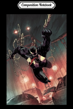 Composition Notebook: Marvel Spider-Man Venom Swinging Portrait  Journal/Notebook Blank Lined Ruled 6x9 100 Pages