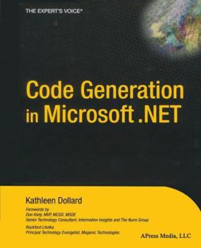 Paperback Code Generation in Microsoft .Net Book