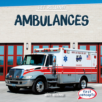 Library Binding Ambulances Book