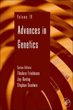 Hardcover Advances in Genetics: Volume 78 Book