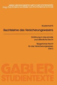 Paperback Rechtslehre Des Versicherungswesens (Rlv) [German] Book