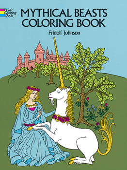 Paperback Mythical Beasts Coloring Book